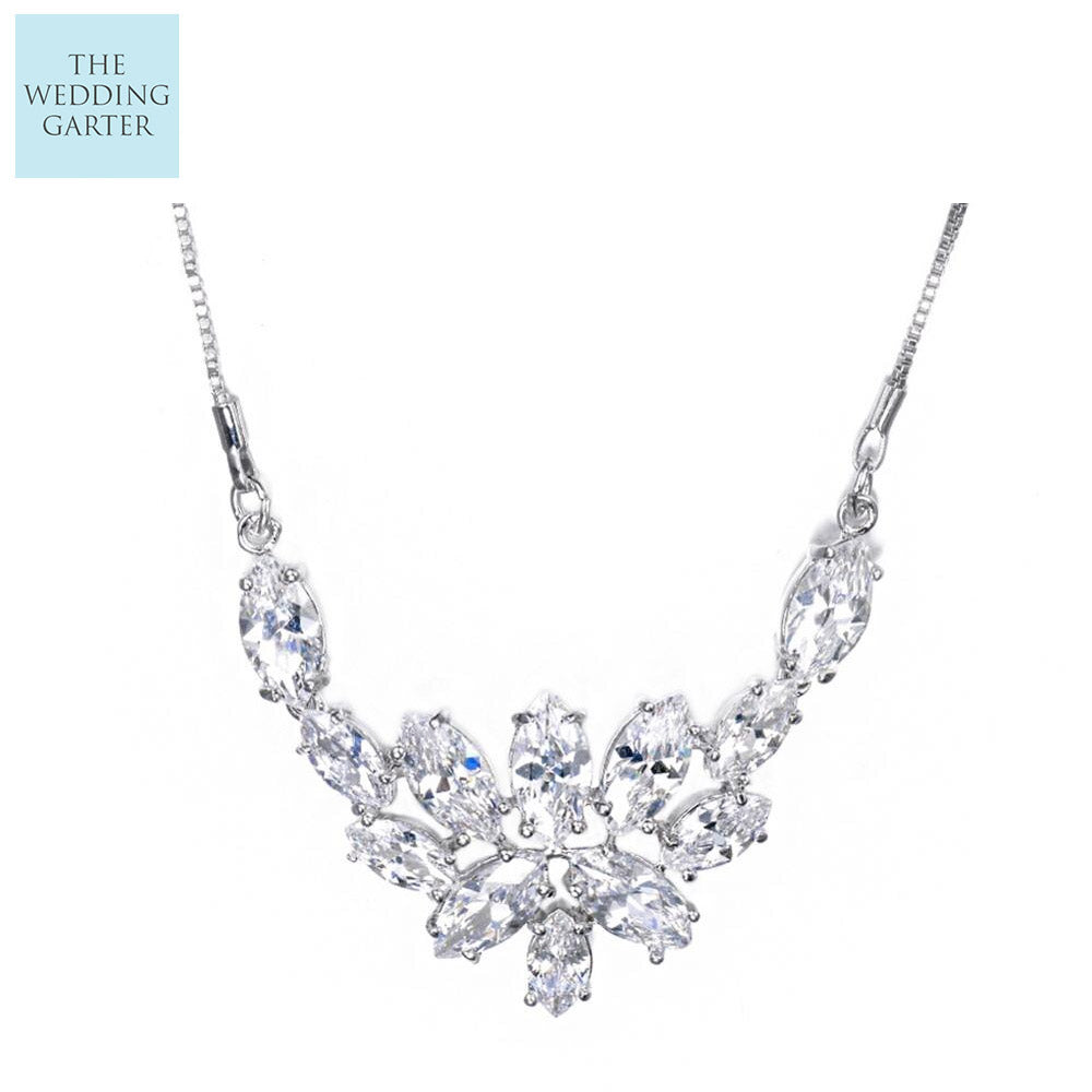 crystal bridal necklace