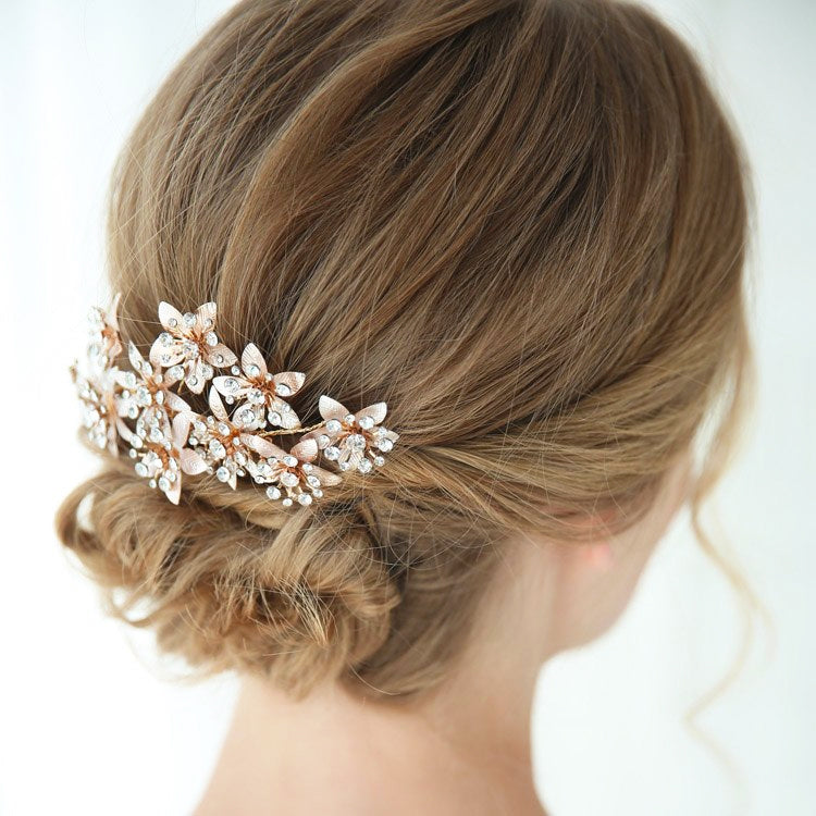 flower bridal headpiece