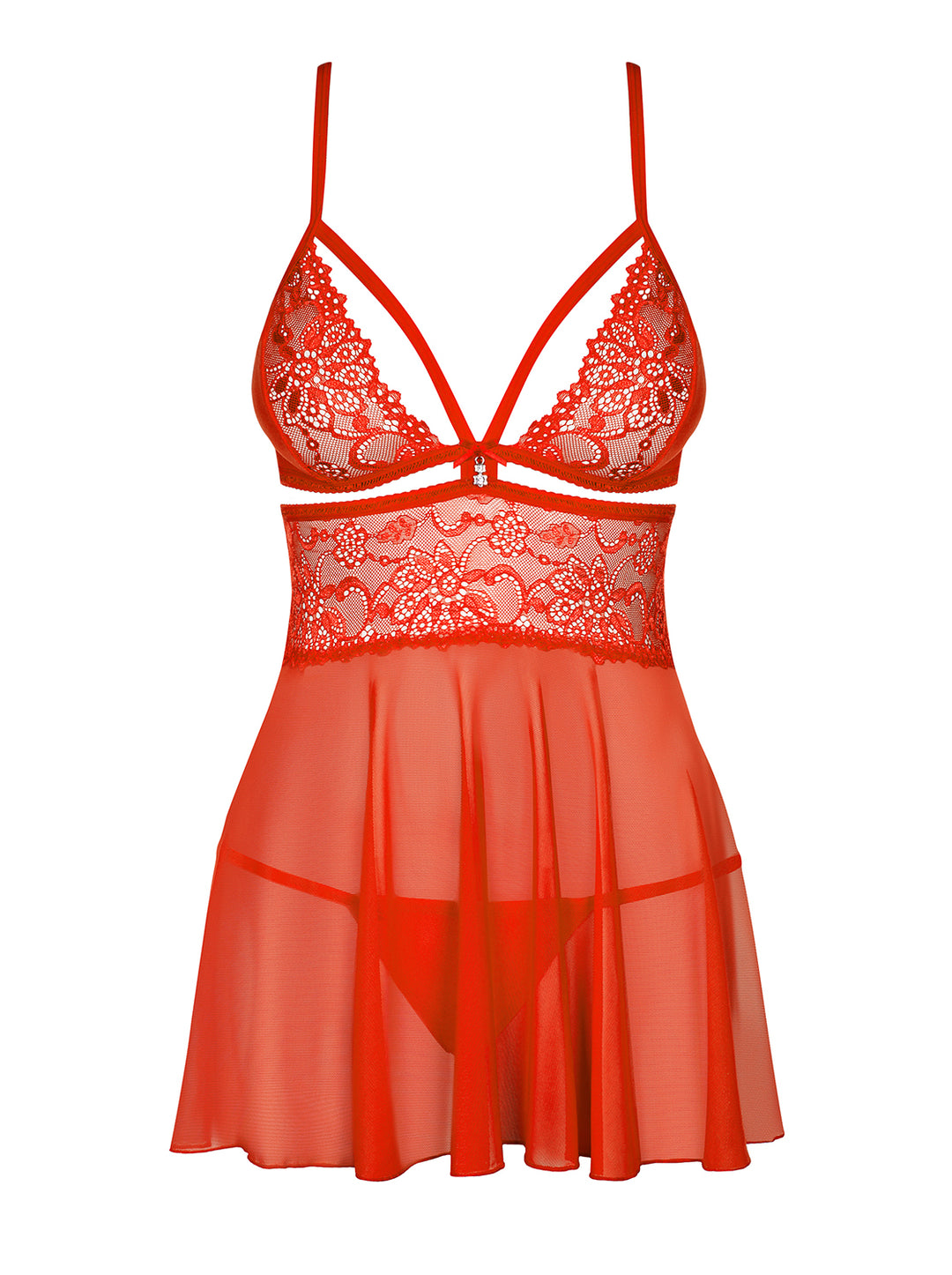 Sexy Cut Away Red Babydoll Lingerie Set The Wedding Garter Sexy Cut Away Red Babydoll Lingerie Set The Wedding Garter