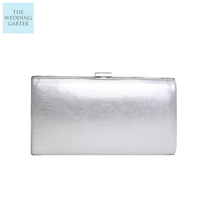 Beaded Pearl & Crystal Gold Evening Bag