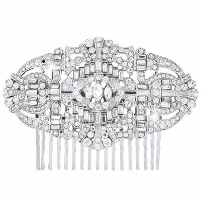 Austrian Crystal Great Gatsby Wedding Headpiece